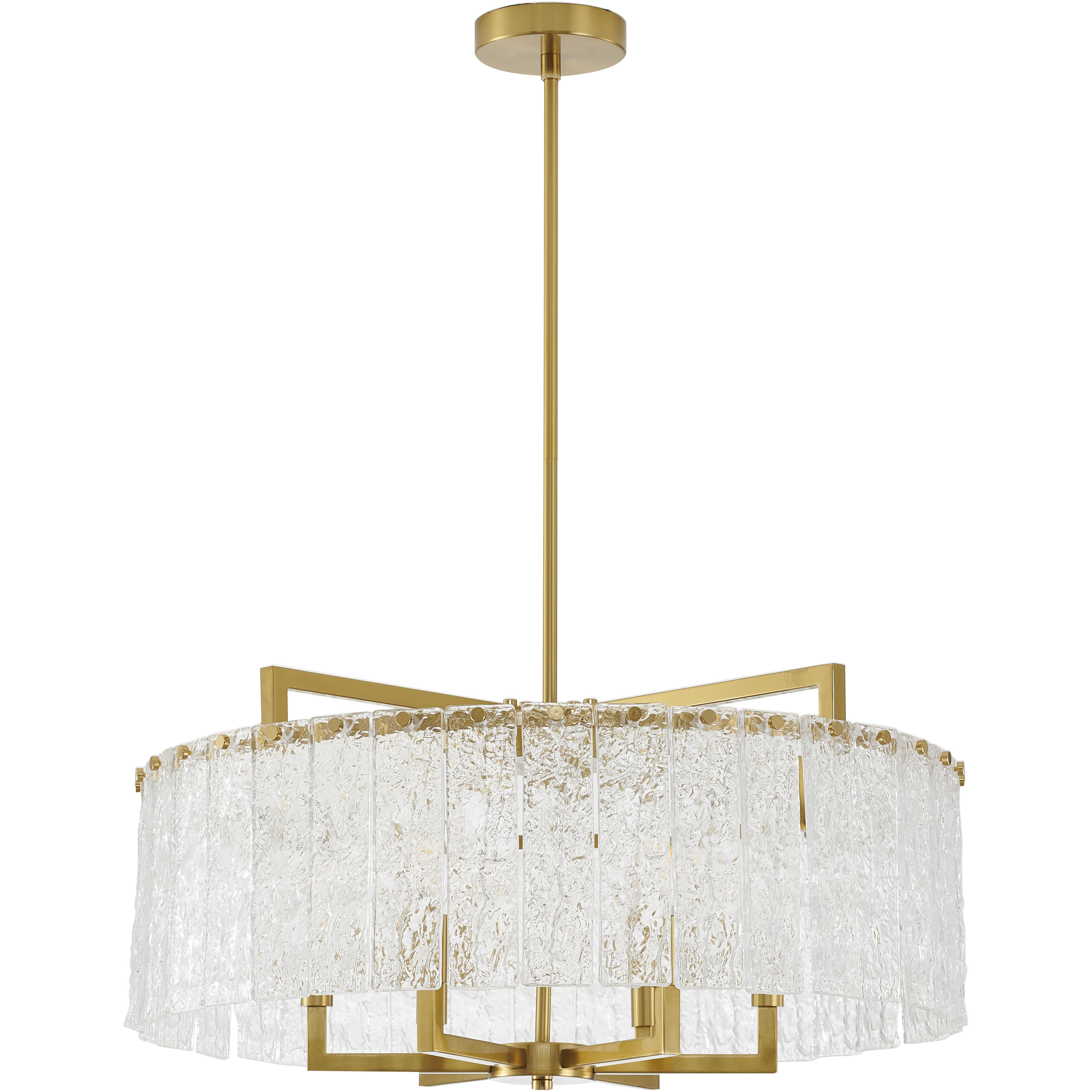 Canada LED 24 inch Brass Chandelier Ceiling Light